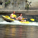 KAYAKS JAUNES LIBERT - DESCENTE DE LA LESSE