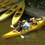 Go down the river Lesse with "Libert Kayaks"