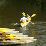 Go down the river Lesse with "Libert Kayaks"