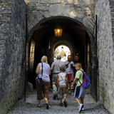 Dinant Citadel, fortress in the Meuse Valley
