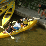 Yellow Libert Kayaks - Kayak Down the River Lesse
