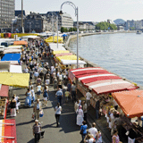 La Batte Sunday Market, Liège
