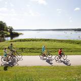 The Eau d'Heures Lakes, the Largest Lakes in Belgium