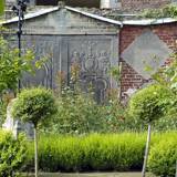 CLOISTER GARDEN OF THE HOPITAL NOTRE-DAME A LA ROSE