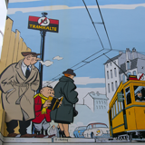 Mural Art - The Young Albert