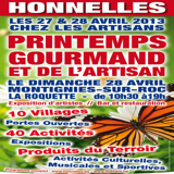<strong>27/04/2013>28/04/2013 ></strong> Honnelles - Printemps gourmand et de l'artisan 2013