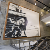 Tintin Fresco - Midi Train Station