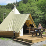 Tepee Night at €40pp, Le Canada Camping Site in the Semois Valley