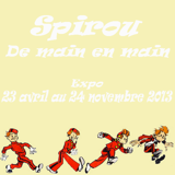 Spirou de main en main - Expo pour le 75e anniversaire de Spirou !