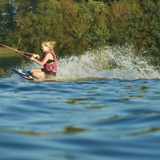 The Spin Cablepark: Waterskiing at the Eau d'Heure Lakes