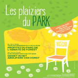 <strong>21/06/2013>06/09/2013 ></strong> Plaiziers du Park - Aperitif bar, music and relaxation in Forest!