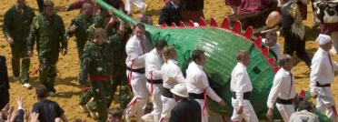 Le DOUDOU - Procession du car d'or - Combat dit Lumeçon - Ducasse Sainte-Waudru