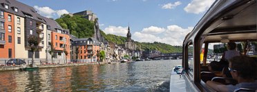 Dinant Evasion: regular boat cruises on the river Meuse