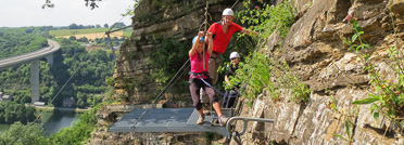 Take your partner to Dinant for an open air escapade