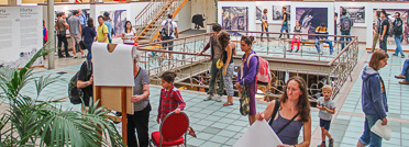 Comic book visit for children! Belgian Comic Strip Center